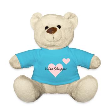 Kleine Schwester - Teddy - Atollblau - Vorne