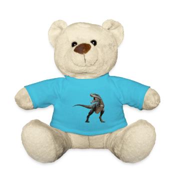 Dinosaure T-Rex - Nounours - bleu outremer - Devant