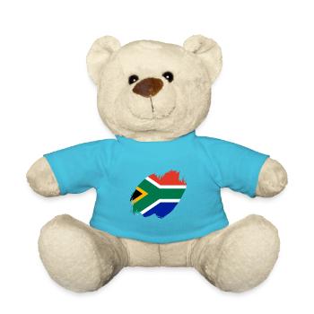 Afrique du Sud Drapeau Afrique Afrique Afrique du Sud - Nounours - bleu outremer - Devant