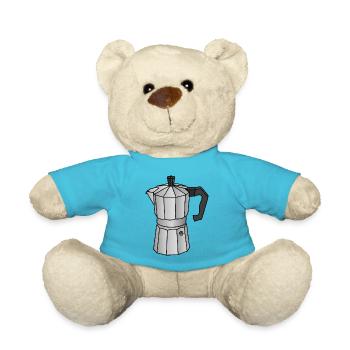 Espressokanne - Teddy - Atollblau - Vorne