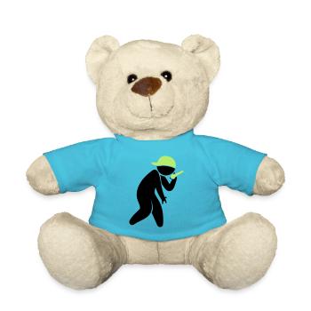 Hiphop Rapper (2c)++2013 - Teddy Bear - atoll blue - Front