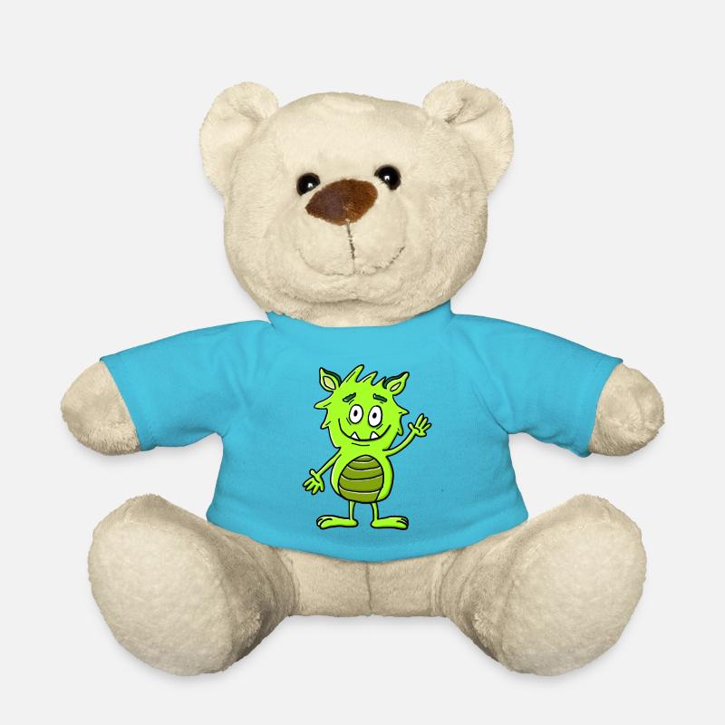Monster - Teddy - Atollblau