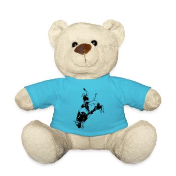 Western Rodeo - Bullrider - Teddy - Atollblau - Vorne