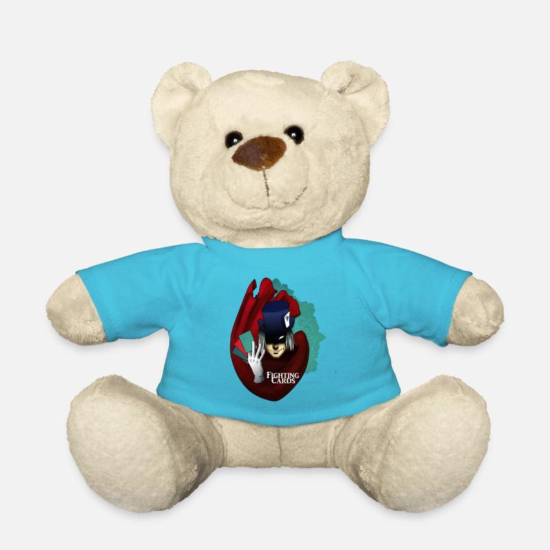 Fighting cards - Magicien - Nounours - bleu outremer