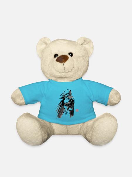 albator und simons katze - Teddy - Atollblau