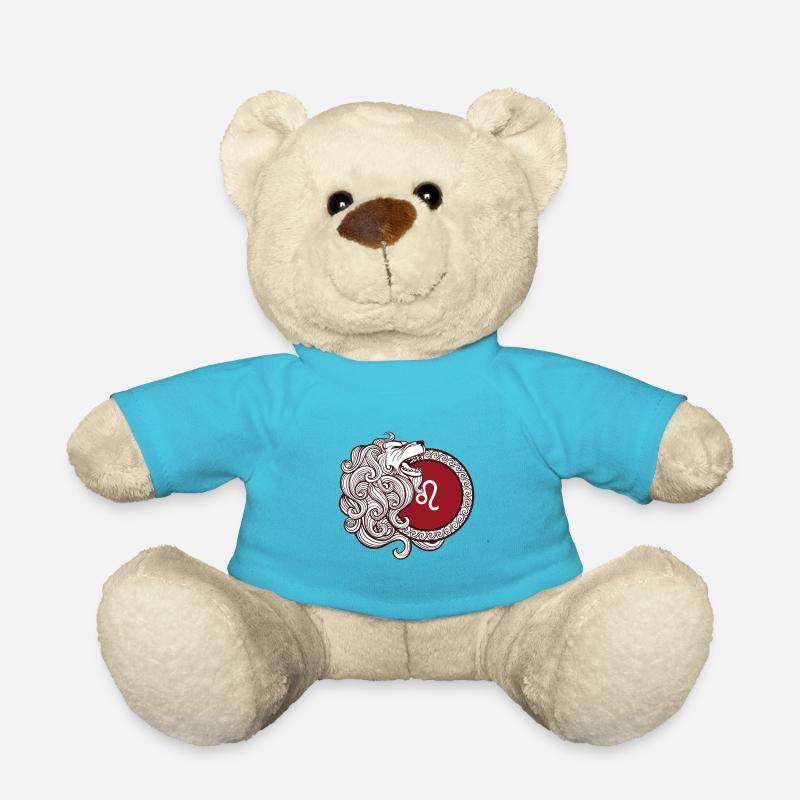 Lion - Teddy Bear - atoll blue