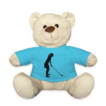 Golf club golf joueuse de golf - Nounours - bleu outremer - Devant
