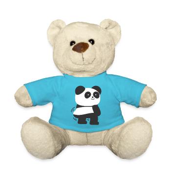 Panda Twerking Twerk - Nounours - bleu outremer - Devant
