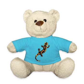 Salamander - Feuersalamander - Teddy - Atollblau - Vorne