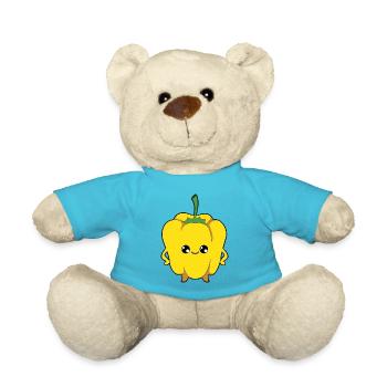 Paprika Gelb - Teddy - Atollblau - Vorne
