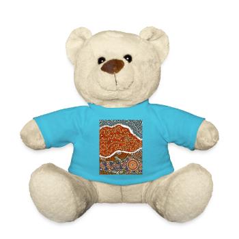 Salines - Nounours - bleu outremer - Devant