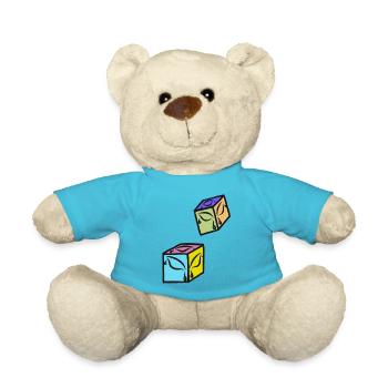 Dados Ojolagrimas - Teddy - Atollblau - Vorne