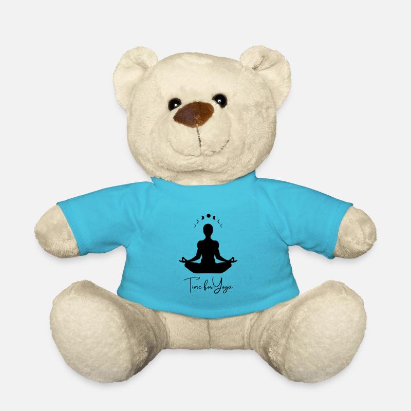 Time for Yoga - Teddy - Atollblau