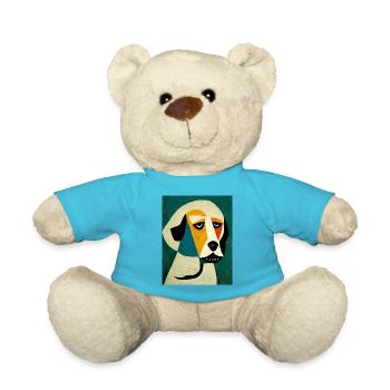 Résumé du chien - Nounours - bleu outremer - Devant