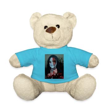 Halloween Bloodie Woman - Nounours - bleu outremer - Devant