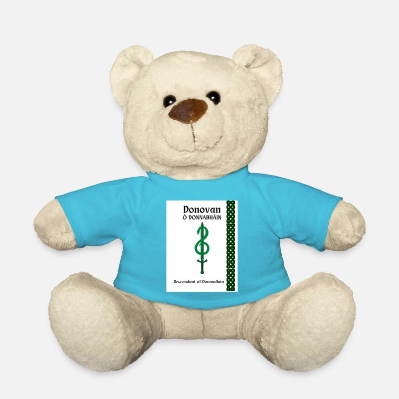 Donovan Familienname - Teddy - Atollblau