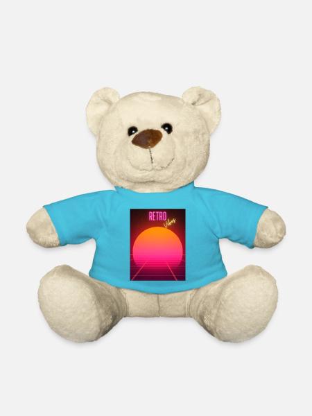RETRO VIBES - Teddy Bear - atoll blue