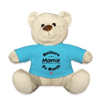 Meilleure mamie du monde - Nounours - bleu outremer - Devant