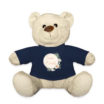 Team Bride - Teddy Bear - french navy - Front