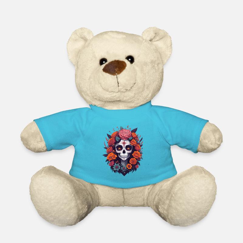 La Catrina 2 - Nounours - bleu outremer