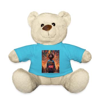 Peace of the World - Teddy - Atollblau - Vorne
