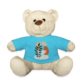 Minimalistic Boho Style - Teddy - Atollblau - Vorne