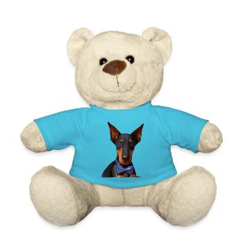 Doberman Dresseur Doberman Chien Doberman Chiot - Nounours - bleu outremer - Devant