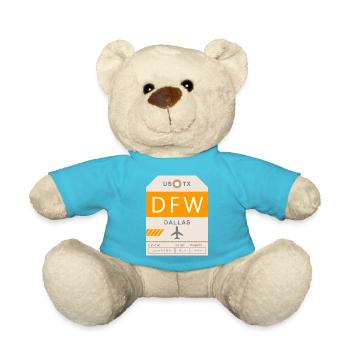 Flughafen Dallas 1950 - Teddy - Atollblau - Vorne