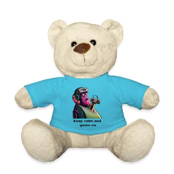 KeepCalm - Teddy Bear - atoll blue - Front