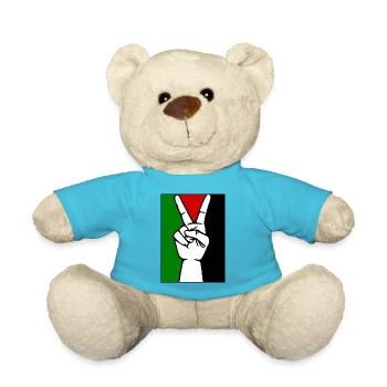 Free palestine - Nounours - bleu outremer - Devant
