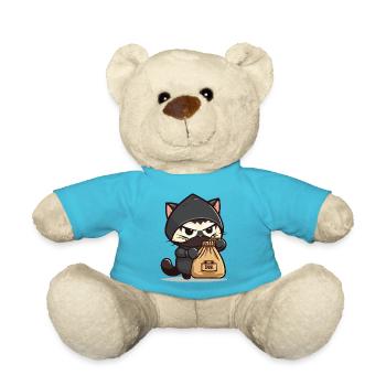 Raffiniert hinterhältig - Teddy - Atollblau - Vorne