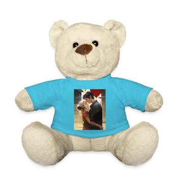 Manga Couple - Nounours - bleu outremer - Devant