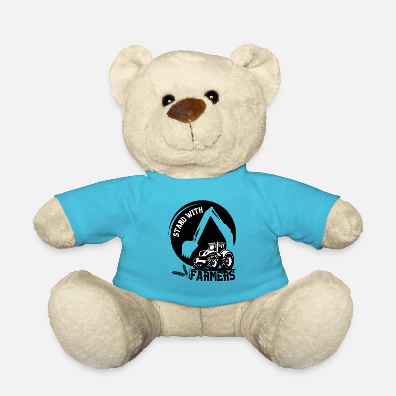 stand with farmers - Teddy - Atollblau