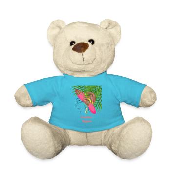 Sunshine Reggae - Teddy Bear - atoll blue - Front