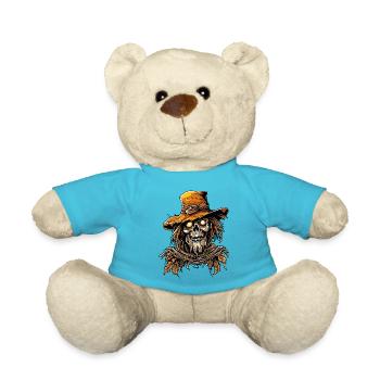 Vogelscheuche / Erntehelfer / Maisfeld / Feld - Teddy - Atollblau - Vorne