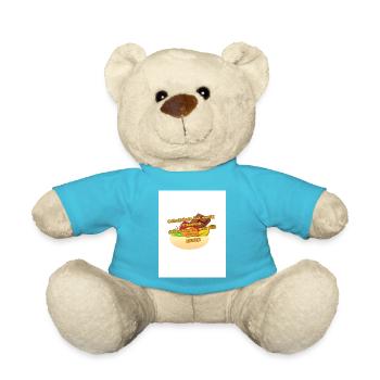 Schokolade hat wenig Vitamine - Teddy - Atollblau - Vorne