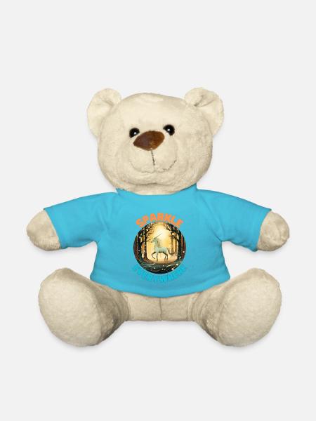 Unicorn8 - Teddy Bear - atoll blue
