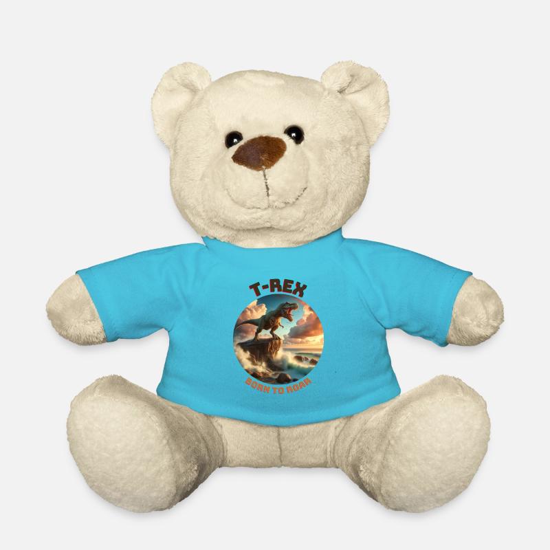 T Rex11 - Nounours - bleu outremer