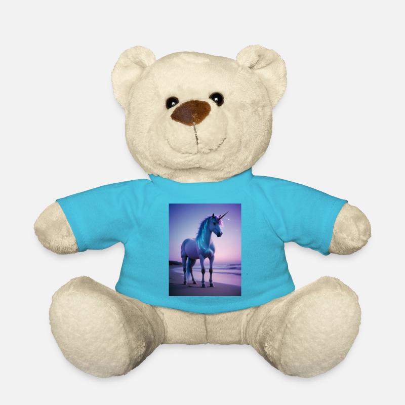 Unicorn Energy - Teddy Bear - atoll blue