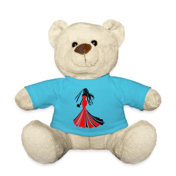Mariée - Nounours - bleu outremer - Devant