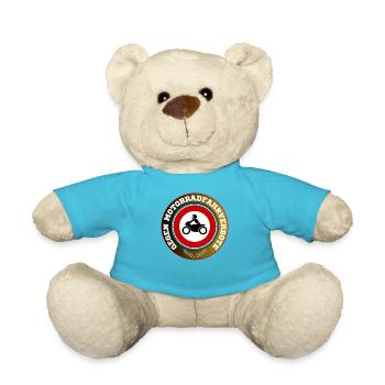 Contre les interdictions de circulation des motos - Nounours - bleu outremer - Devant