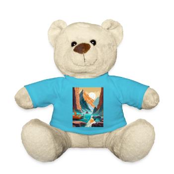 Berge in Asien - Teddy - Atollblau - Vorne