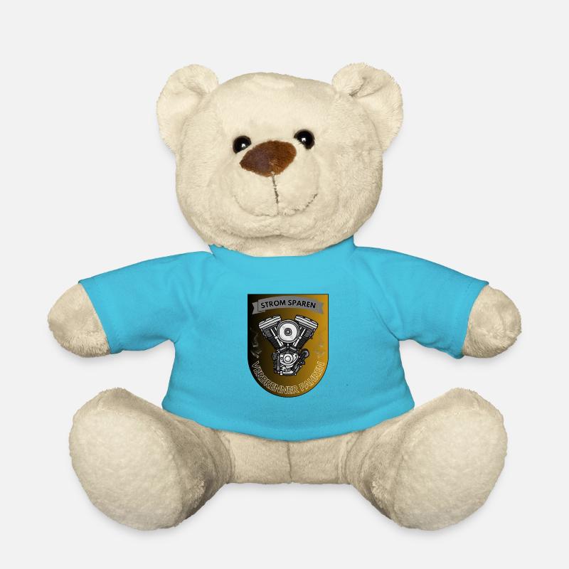 STROM SPAREN Verbrenner fahren - Teddy - Atollblau
