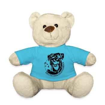 German Hunting Terrier Hunting Dogs Dogs Wilsigns - Teddy Bear - atoll blue - Front
