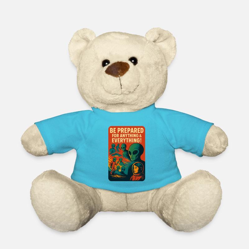 Prêt à tout et n’importe quoi - Nounours - bleu outremer