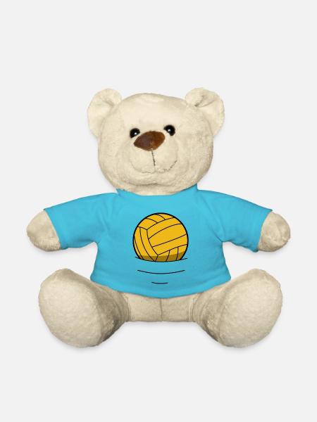 Waterpolo Ball - Teddy Bear - atoll blue