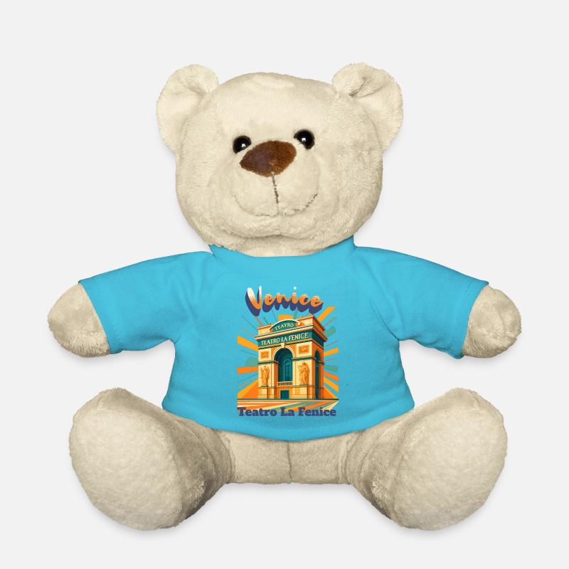 Venice Theater Illustration - Teddy - Atollblau