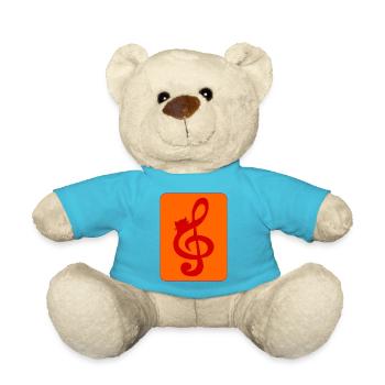 CATS MUSIC - Teddy Bear - atoll blue - Front