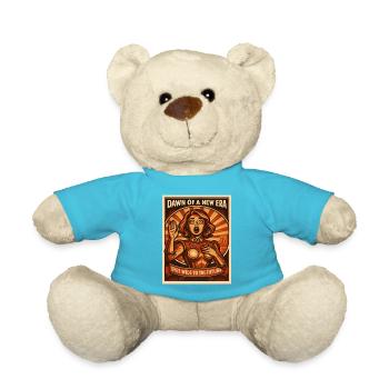 Der Morgen einer neuen Zukunft - Teddy - Atollblau - Vorne