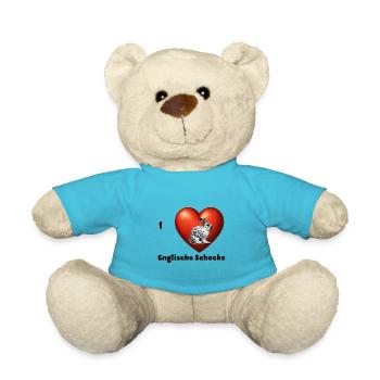 J’adore le biscuit anglais - Nounours - bleu outremer - Devant